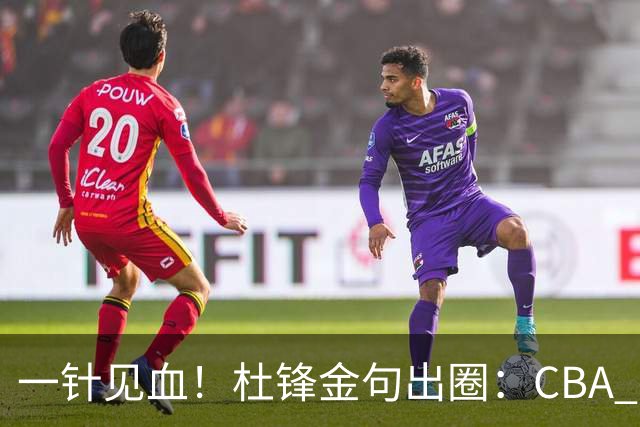 一针见血！杜锋金句出圈：CBA 打再多比赛没用，到头来锻炼的是外援