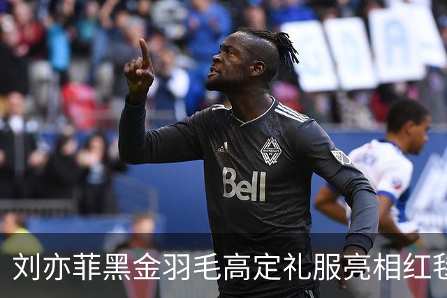 刘亦菲黑金羽毛高定礼服亮相红毯，网友称其“凤凰神女”