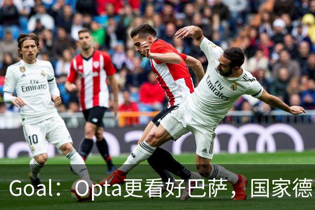 Goal：Opta更看好巴萨，国家德比胜率54.4%，皇马胜率仅26.1%